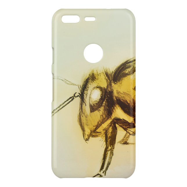 Google Pixel X/XL vintage case - Bee (Back)