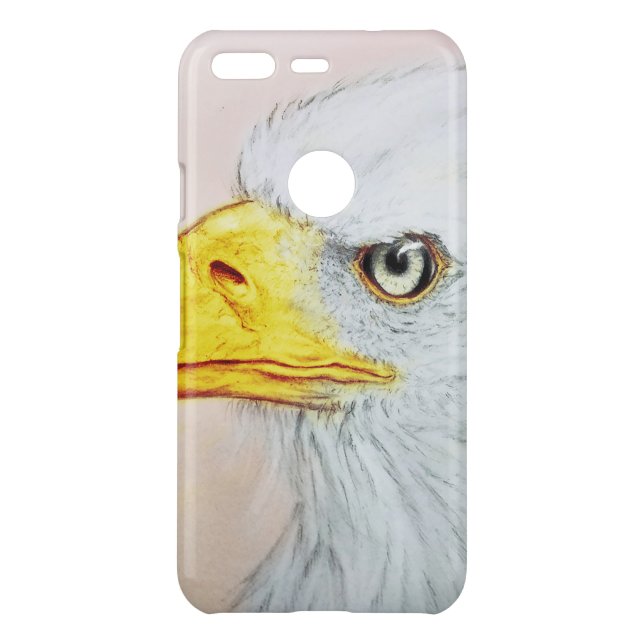 Google Pixel X/XL vintage case - Eagle (Back)