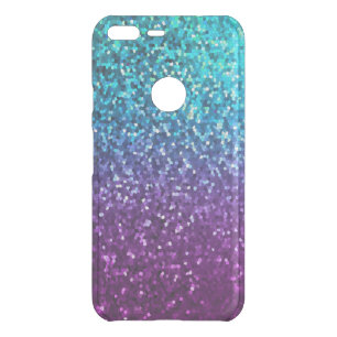 Google Pixel XL Case Mosaic Sparkley Texture