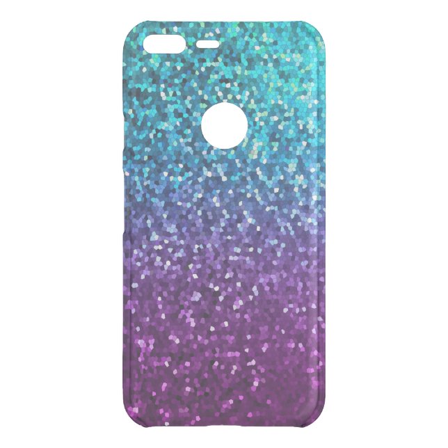 Google Pixel XL Case Mosaic Sparkley Texture (Back)