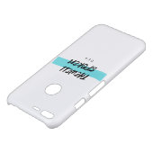 Google Pixel XL Custom Case TheWellSpokenDev (Top)
