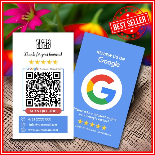 Google Review Business Card