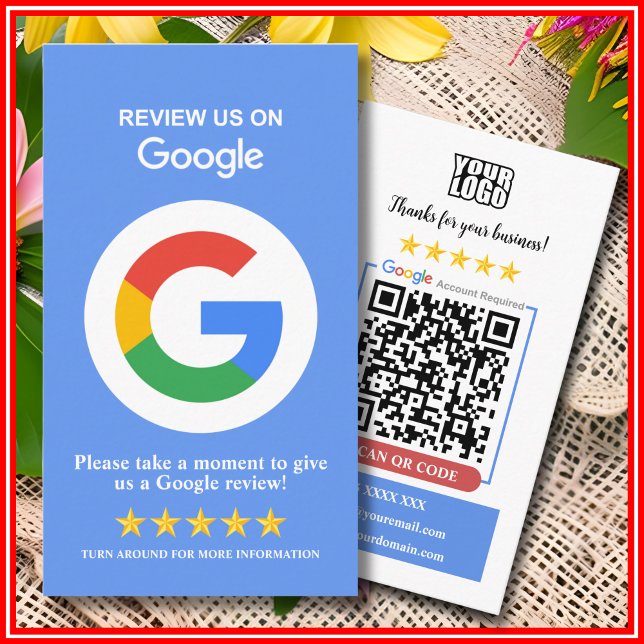 Google Review Business Card (Creator Uploaded)
