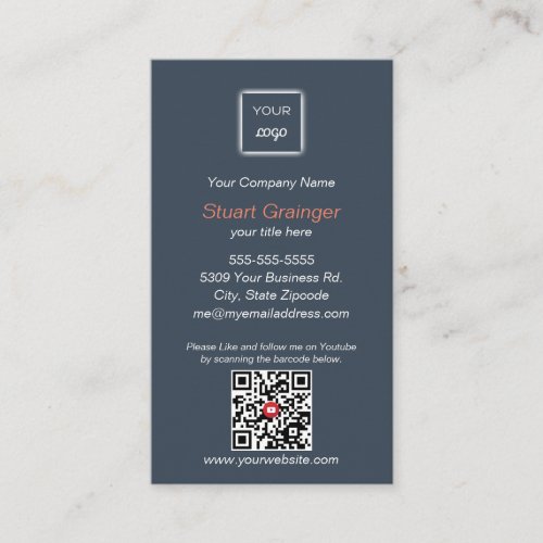 Google Review _ Business Card _ Youtube QR Link