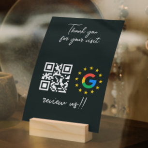 Google Review My Business Qr Code Link Holder