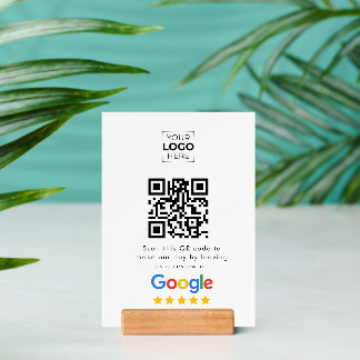 Google Review QR Code Business Review  Holder
