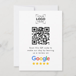 Google Review QR Code Business Review  Invitation