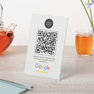 Google Review QR Code Sign for Salons & Lash Studi