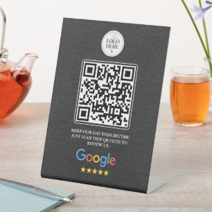 Google Review QR Code Sign for Salons & Lash Studi