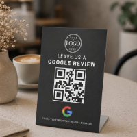 Google Review QR Display