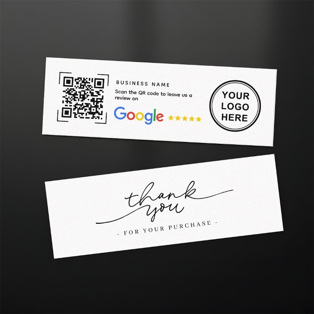 Google Review Thank You Mini Business Inserts (Creator Uploaded)