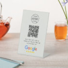 Google Reviews | Business Review Link QR Code Gray