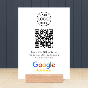 Google Reviews   Business Review Link QR Code Holder