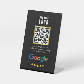 Google Reviews | Business Review Link QR Code Pedestal Sign