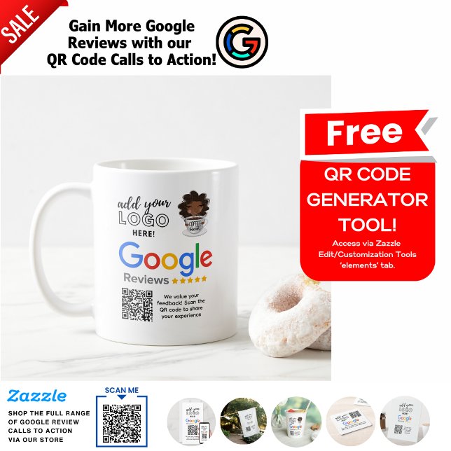 GOOGLE REVIEWS FOR BAR CAFE RESTAURANT COFFEE SHOP MUG (Creator Uploaded)