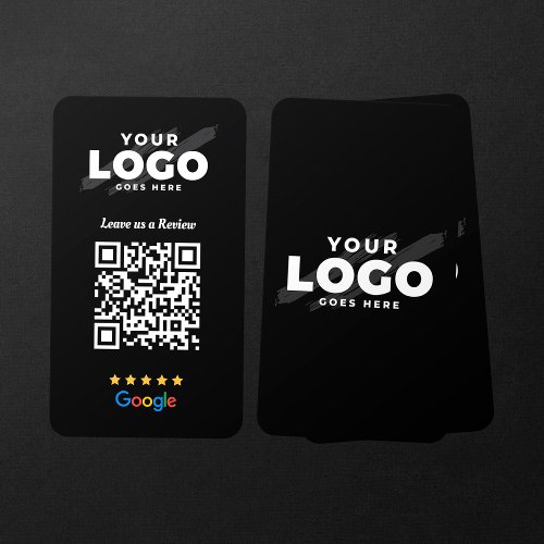 Google Reviews QR Code Business Review Link 5 Star Business Card