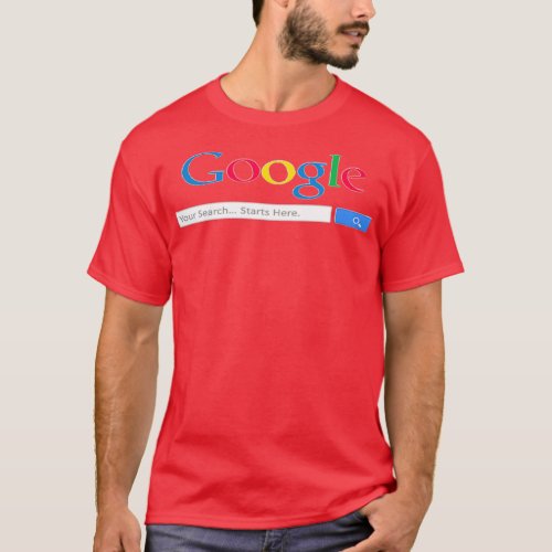 Google search engine  T_Shirt