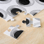 Googly eye pattern – transparent background jigsaw puzzle