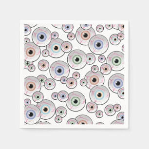 Googly Eyes Floating Napkins