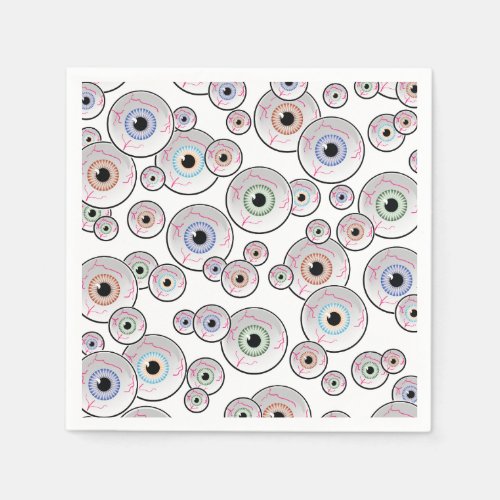 Googly Eyes Floating Napkins