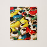 Googly eyes jigsaw puzzle<br><div class="desc">Colourful and fun,  Googly eyes make every ocassion better. THe original EYE POD</div>