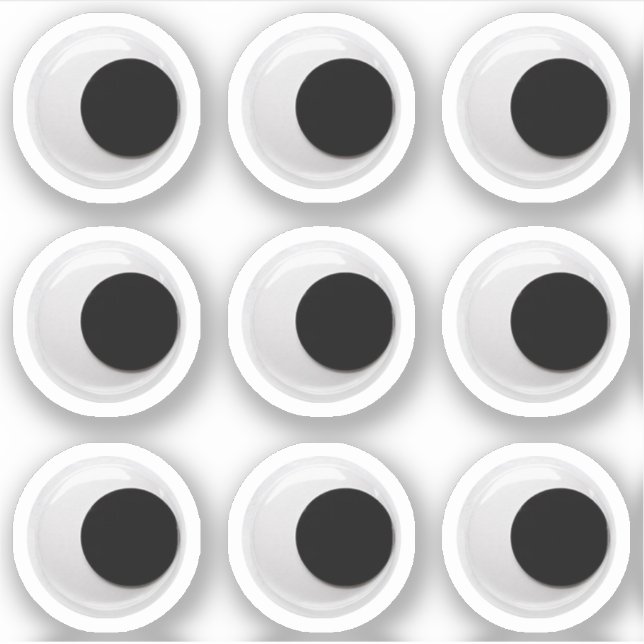 Googly Eyes Sticker (Front)