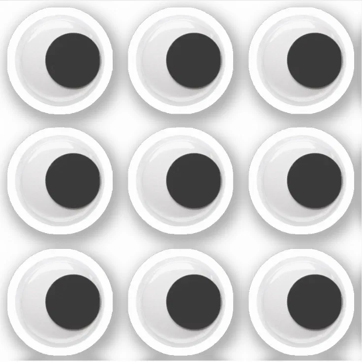 Googly Eyes Sticker Zazzle
