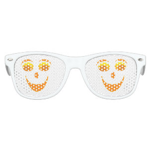 Googly Eyes White Kids Retro Party Shades