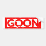 Goon Stamp Bumper Sticker