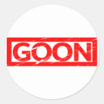 Goon Stamp Classic Round Sticker