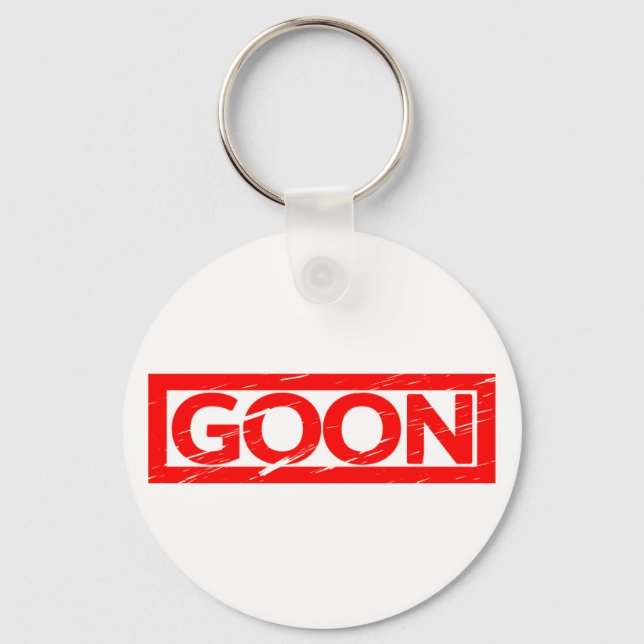 Goon Stamp Keychain (Front)