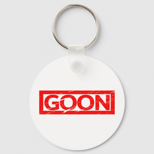 Goon Stamp Keychain (Front)