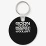 Goon Winter Sports Ice Hockey Player Gift Keychain