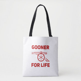 Gooner For Life Arsenal Tote Bag