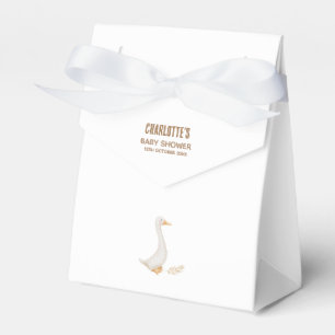 Goose Baby Shower Favor Boxes