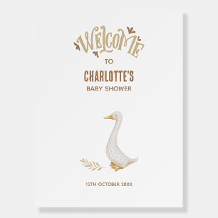Goose Baby Shower Foam Board