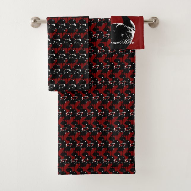 Goose Bath Towel Set Custom Canada Goose Towels (Insitu)