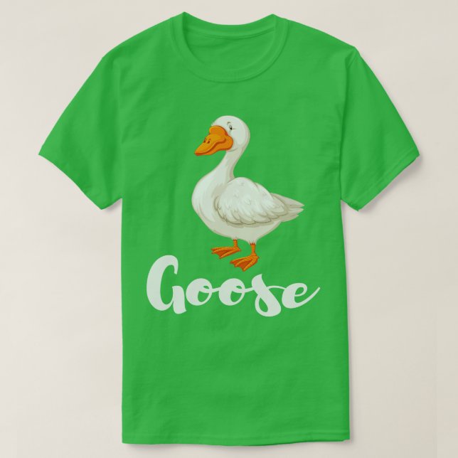 Goose Bird  T-Shirt (Design Front)