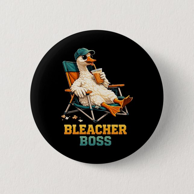 Goose Bleacher Boss Button (Front)