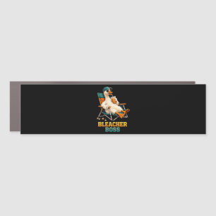 Goose Bleacher Boss Car Magnet