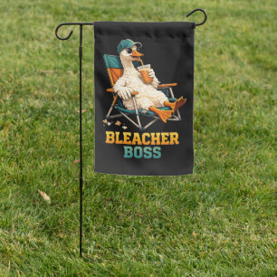 Goose Bleacher Boss Garden Flag