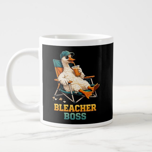 Goose Bleacher Boss Giant Coffee Mug (Left)