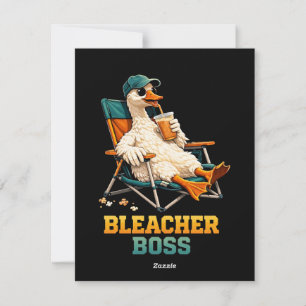 Goose Bleacher Boss Holiday Card