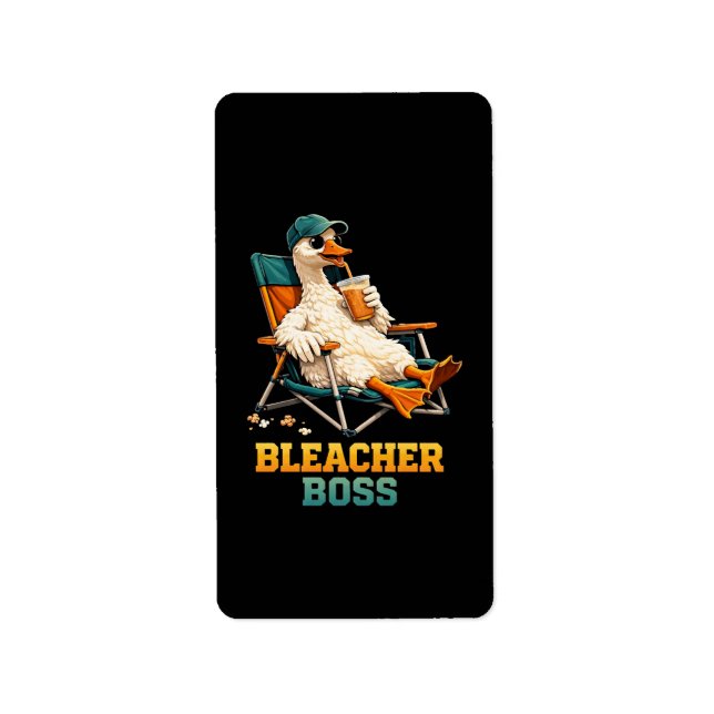 Goose Bleacher Boss Label (Front)