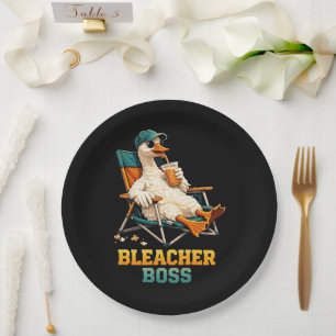 Goose Bleacher Boss Paper Plates