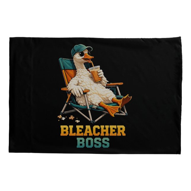 Goose Bleacher Boss Pillow Case (Back)