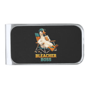 Goose Bleacher Boss Silver Finish Money Clip