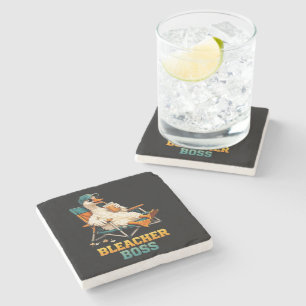 Goose Bleacher Boss Stone Coaster