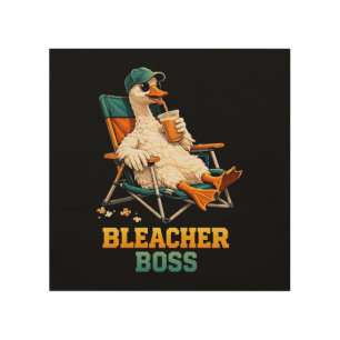 Goose Bleacher Boss Wood Wall Art