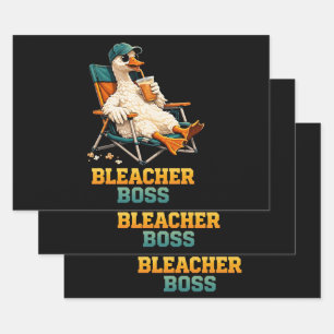 Goose Bleacher Boss Wrapping Paper Sheets